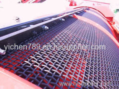 Trommel Screen Mesh for Lighter and Wetter Materials