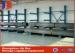 blue long Pallet Cantilever Storage Racks / metal shelving units