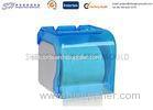 Injection Plastic Houseware Products toilet paper holder box storage , blue color