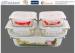 Kitchenware Large Or Small Airtight Borosilicate Glass Food Containers With Lids for storage