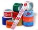 colorful red / green Eco-friendly rubber BOPP Packaging Tape for workshop carton package