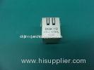 Single Port 10 / 100 / 1000base 10 Pin RJ45 Connector With Integrated Magnetics