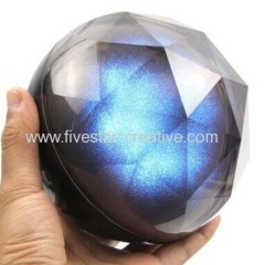 Crystals Magic Fantasy Discoloration Color Ball Wireless Bluetooth Speaker with Remote Control