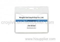 identification card holders Aluminum name badge