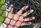 Black Vinyl Coated Chain Link Fence Wire Mesh , welded wire fabric