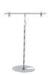 POS Tabletop Sign Holder , Retail Metal Card Display Stand 5mm Iron Pole