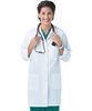 White womens cotton surgical tops / Bathrobe of hospital work clothes