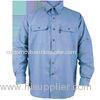 Customized denim workwear safety work clothes with stand collar