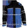Winter warm mens overalls Custom Workwear uniforms in black blue