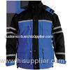 Winter warm mens overalls Custom Workwear uniforms in black blue
