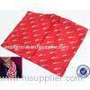 Soft Polyester printed silk scarves , striped or chiffon hair scarves shawls