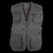 Gray Winter mens construction work clothes flame resistant vest