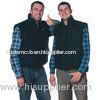 Black work uniforms mens winter vest cotton security workwear