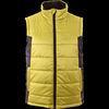 high visibility Workwear vest mens Waistcoat working cloth in yellow