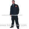 Dark blue warmest winter jacket security overalls comfortable for men