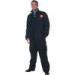 Dark blue warmest winter jacket security overalls comfortable for men