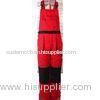 womens Red Workwear Pants bib and brace overalls safety work clothes