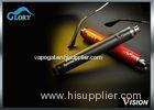 Custom Red Black 510 Ego longest lasting e cigarette battery / Ecig batteries