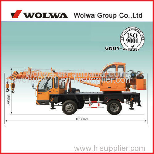 Chinese manufacturer GNQY-Z490 8 ton crane