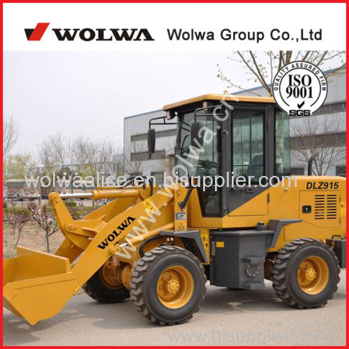 Chinese wheel loader loading weight 1 ton