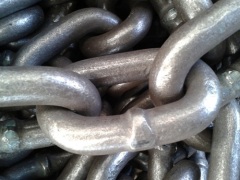 GRADE U2 Black-tarred marine anchor chain for offshore cage