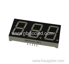 Seven Segment LED display 0.8 inch 3 digits