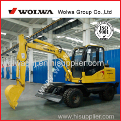 Walking excavator for sale small wheel excavator