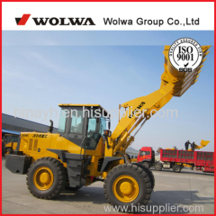 3Ton wheeled mini loader front loader farm loader with strong powerful hydraulic system