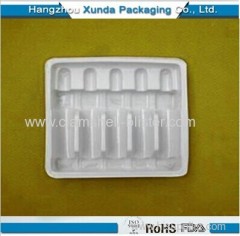 Medicine tray clamshell packaging