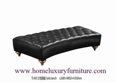 Leather sofa upholstery leather sofa set black leather sofas wooden living room furniture TI-003