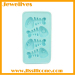 silicone fish bone ice cube mold