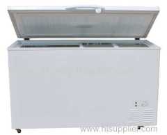 358L solid door refrigerator freezer with CE