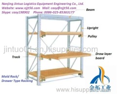 Drawer Type Rack for Warehouse Use