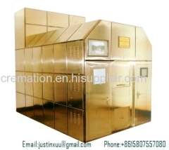 Human cremation machine crematory incinerator machine burn human body cremation equipment crematorium