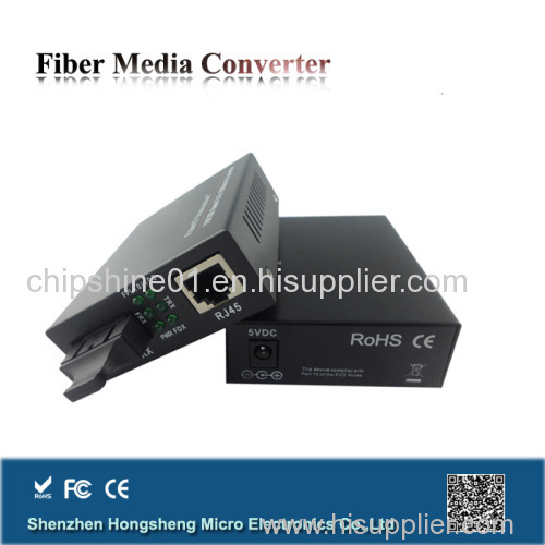 10/100M Fast Ethernet Media Converter with Single Mode Dual Fiber