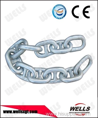 stud link anchor chain