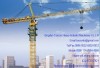Building Tower Crane For Construction , 65m Jib Length