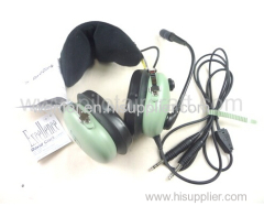 David Clark Headset aircraft