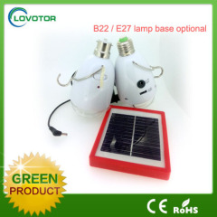 portable led solar light with remote control