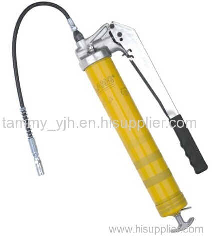 high grade grease gun 600cc with flexible hose