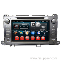 OEM Manufacturer In Dash Car Cd Radio Player Toyota Sienna DVD TV Built In GPS For Cars