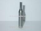 Micro-Grain Tct Router Bit Tungsten Solid Carbide Straight Bit For Cutting Pvc