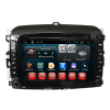 Export Car Touchscreen DVD Player Fiat 500 Central Radio Navigation Android 6.0 System wtih Wifi