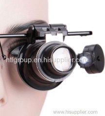 20X Magnifier Magnifying Eye Glasses, Loupe Lens,with LED Light