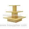 Grocery Wooden Display Stands , 3 Layer Toy Gift Store Fixture for Exhibitions, Shopping and Commerc