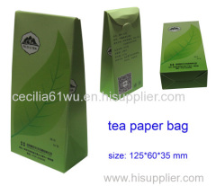 Colorful Tea Paper Bag