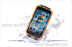 original wireless charger i-3 MTK6589T Quad Core ru-gged Android cellphone Gorilla glass IP68 Waterproof phone