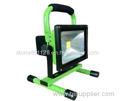 Ableled 30w led battery floodlight with Dimmable/ PIR/ RGB/ USB version IP65