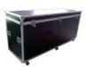 Black Wooden Standard Rack Flight Case Custom / 22U Flight Case