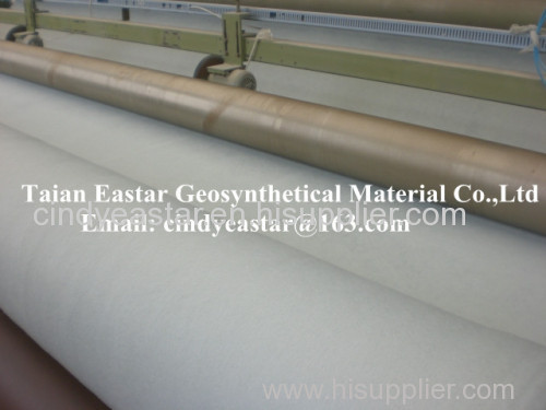 Nonwoven needle punched geotextile